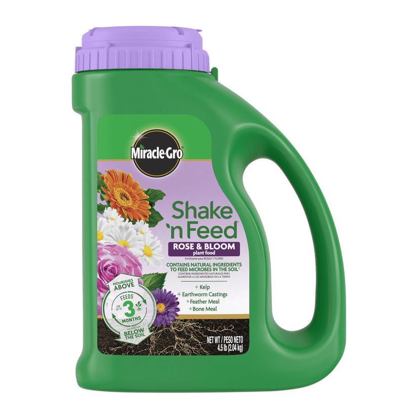 MiracleGro Shake 'N Feed Rose & Bloom Plant Food 4.5 lb.