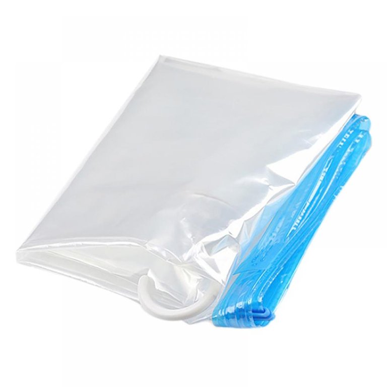 Hanging Vacuum Storage Bags Space Saver Bags for Clothes Long 57x27.5  inches, Vacuum Seal Storage Bag Clothing Bags for Suits, Dress Coats or  Jackets, Closet Organizer and Storage 