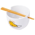 thumbnail image 1 of Cuenco de cerámica para ramen plateado Buffalo Sanrio Gudetama Lazy Egg, 1 of 5