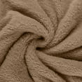 thumbnail image 7 of WCMZJ Women's Casual Fluffy Granular Fleece Sherpa Hooded Dress Oversized Plush Fuzzy Pullover Coat with Pockets Khaki S, 7 of 7