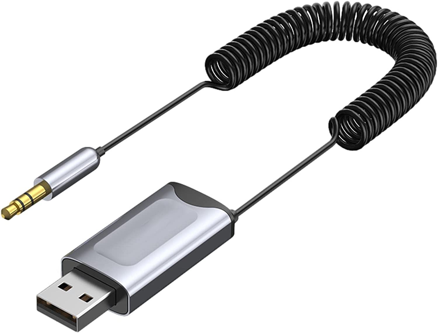 Aux To Wireless 5.3 Adapter,Car Stereo Adapter With Wireless 5.3 Car Auxiliary Adapter With Tf