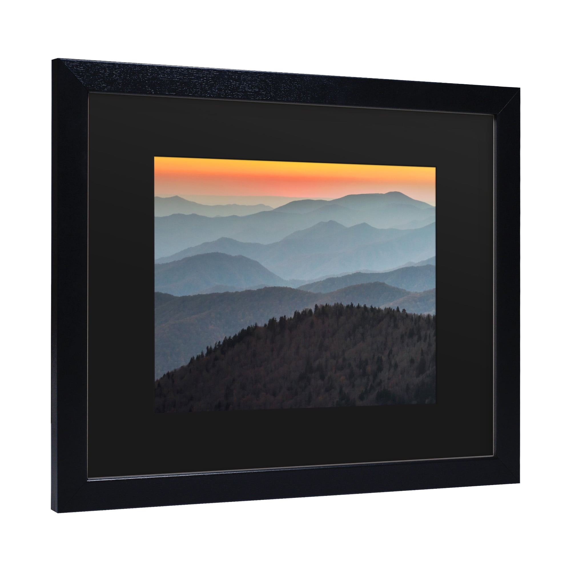 Trademark Fine Art 'Great Smoky Sunset' Canvas Art by Pierre Leclerc