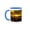 Blue/White, variant on 3drose, Golden Pine Island Florida Sunset, 11oz Mug
