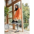 thumbnail image 3 of Luxtrada Women Thigh High Socks Polyester Knit Over the Knee Leg Warmer Tall Long Boot Socks, 3 of 8