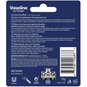 Vaseline Lip Therapy Cocoa Butter, Lip Balm, 3 Pack