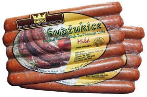 Beef Sausage Links Sudzukice (EMSA) approx. 1.4 lb by