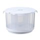 thumbnail image 2 of Caja de almacenamiento de grano a prueba de humedad, tapa hermética, cuerpo transparente a prueba de , 4 rejillas, aperitivos de azúcar, caja blanco Macarena Caja de almacenamiento de grano, 2 of 8