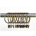 thumbnail image 3 of Coofit 36PCS Curtain Clip Ring Vintage Metal Curtain Ring Drapery Ring, 3 of 7