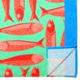 thumbnail image 3 of Mainstays Cotton-Blend Beach Towel, 72 x 36 in, Red Sardine, 3 of 5