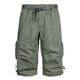 thumbnail image 3 of pstuiky Pantalones cortos para hombre, Pantalones cortos de trabajo casuales de moda con múltiples bolsillos de color sólido para hombre Pantalones cortos de baloncesto, 3 of 8