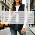 thumbnail image 4 of Womens Quilted Vest Full Zipper Sleeveless Puffer Vest Lightweight Stand Collar Fall Spring Winter Jacket Coat Outerwear with Pockets, 4 of 7