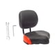 thumbnail image 5 of Cojín para asiento trasero de bicicleta, respaldo ajustable, ergonómico para viajes Rojo, 5 of 9