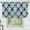 Bluegray, variant on Yellow Gray Geometric Curtain for Kitchen Bathroom Modern Minimalist Rod Pocket Window Tier Curtains Valance Set 3 Pcs Vintage Aesthetic Printed Curtains 54 x 18 inches 27 x 36 inches *2