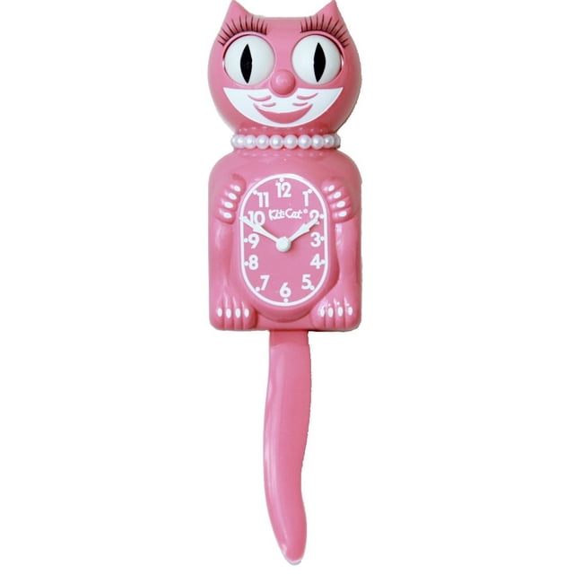 Kit Cat Klock Strawberry Ice Lady Limited Edition Clock Made in USA New
