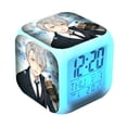 thumbnail image 1 of Reloj digital LED Yuris On Ice Square con alarma, 8 x 8 x 8 cm, 1 of 4