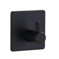 thumbnail image 2 of Ganchos para colgar toallas de cocina sin perforación, soporte de baño montado en la pared (negro) Wdftyju Libre de BPA, 2 of 7