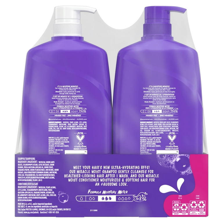 Aussie shampoo ingredients discount