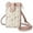 A-Light pink, variant on GAEKEAO Small Crossbody Bags for Women Leather Cell Phone Purse Bag Wallet with RFID Blocking Credit Card Slots