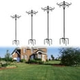 thumbnail image 4 of Shepherd Hooks For Outdoor Garden Decoration Hanging Flower Pot Hanging Light 46 Inches, 4 of 7
