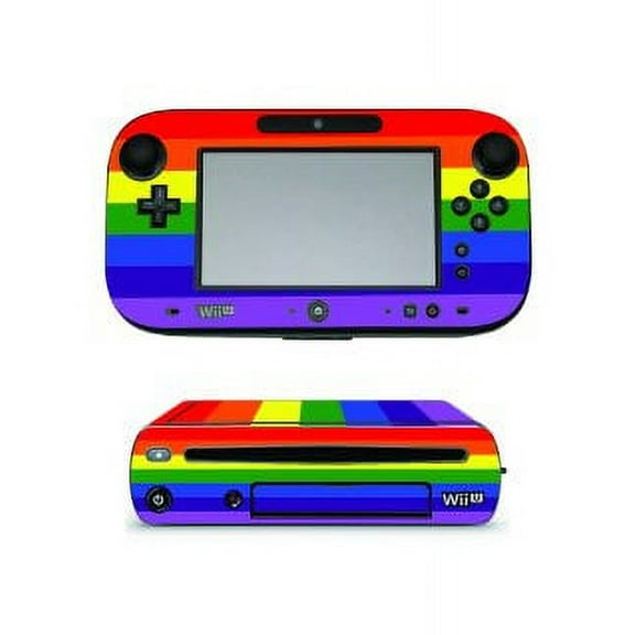 Nintendo Wii U PRIDE FLAG Console Skin