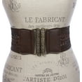 thumbnail image 2 of Women's 3" (75 mm) High Waist Perforated Braided Stretch Engraving Belt, 2 of 3