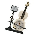 thumbnail image 4 of RelOJ Desspertador Violín, Creativo y ProncTico RELOJ DIGITAL DE DESCRITORIO CON 5 Accesorios, Estuche de Plástico Duradero, Regalos de Fiesta, decoración de Hogar y Oficina, 4 of 7