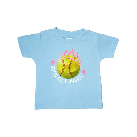 

Inktastic Softball Princess- Tiara Gift Baby Girl T-Shirt