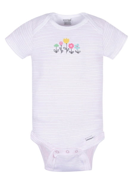 Onesies Brand Baby Girl Bodysuits, 8-Pack, Sizes Newborn - 12 Months