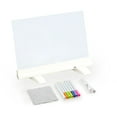 thumbnail image 2 of TIEVOSA DIY Acrylic Fluorescent LED Light Board Luminous Erasable Writing Message Board Whiteboard Painting Board Greeting Display Board Painting Luminous Board, 2 of 3