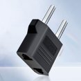 thumbnail image 2 of Convertidor Adaptador Enchufe EE. UU. A UE Retardante Llama ABS Protección Múltiple para El, 2 of 6