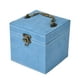 thumbnail image 3 of Caja de almacenamiento de joyería de multiusos Salvador organizador de exhibición de 3 capas Azul, 3 of 10