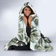 thumbnail image 3 of Manta con capucha Rainforest Pattern Print Design RF04, 3 of 5