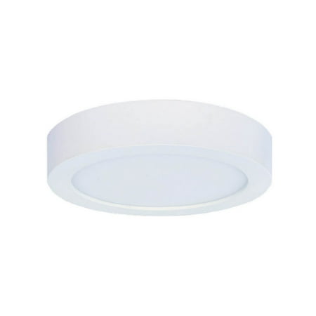 

10W LED 5.5 FLUSH MOUNT WHITE ROUND DIMMABLE JA8 2700K 120V Pack of 6