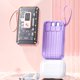 thumbnail image 5 of Kit de Mini banco de energía Matsuzay transparente carga rápida Electrónica violeta, 5 of 6