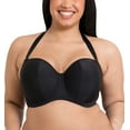 thumbnail image 2 of Curvy Kate Luxe Multiway Strapless Underwire Bra (CK2601),30HH,Jet Black, 2 of 9