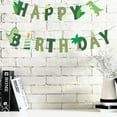 thumbnail image 6 of Pingxizhi Tropical Happy Birthday Paper Banner Birthday Assorted Colors Dinosaur Streamer Holiday Decorations for Party (As Shown), 6 of 8