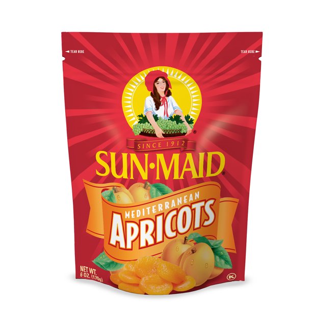 SunMaid Mediterranean Apricots, 6 Oz.