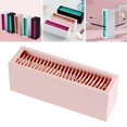 thumbnail image 4 of Soporte de silicona para pinceles de maquillaje Estante de secado al aire para Rosado Colcomx Soporte de cepillo de maquillaje de silicona, 4 of 8