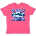 thumbnail image 3 of Inktastic My Dad Is A Fantasy Football Legend Youth T-Shirt, 3 of 5