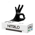 thumbnail image 2 of Guantes Nitrilo Negros Uniseal 100 Pzas Talla Grande, 2 of 4