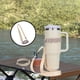 thumbnail image 2 of Matsuzay Portador de botella de agua portátil con bolsa portabotellas de agua de ajuste multiengranaje con correa duradera Teteras negro, 2 of 6