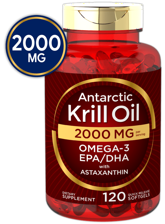 wet spel dubbellaag Krill Oil in Fish Oils & Omegas - Walmart.com