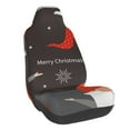 thumbnail image 1 of Wukai Christmas Gnomes In Red Hats Full Set Car Seat Covers with Soft Padding Universal Auto Front Seats Protector and Cushion Mat, 1 of 5