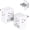 Type A - Japan USA China - 2 Pack, variant on 2 Pack Australia New Zealand Travel Plug Adapter, Australia Power Adapter