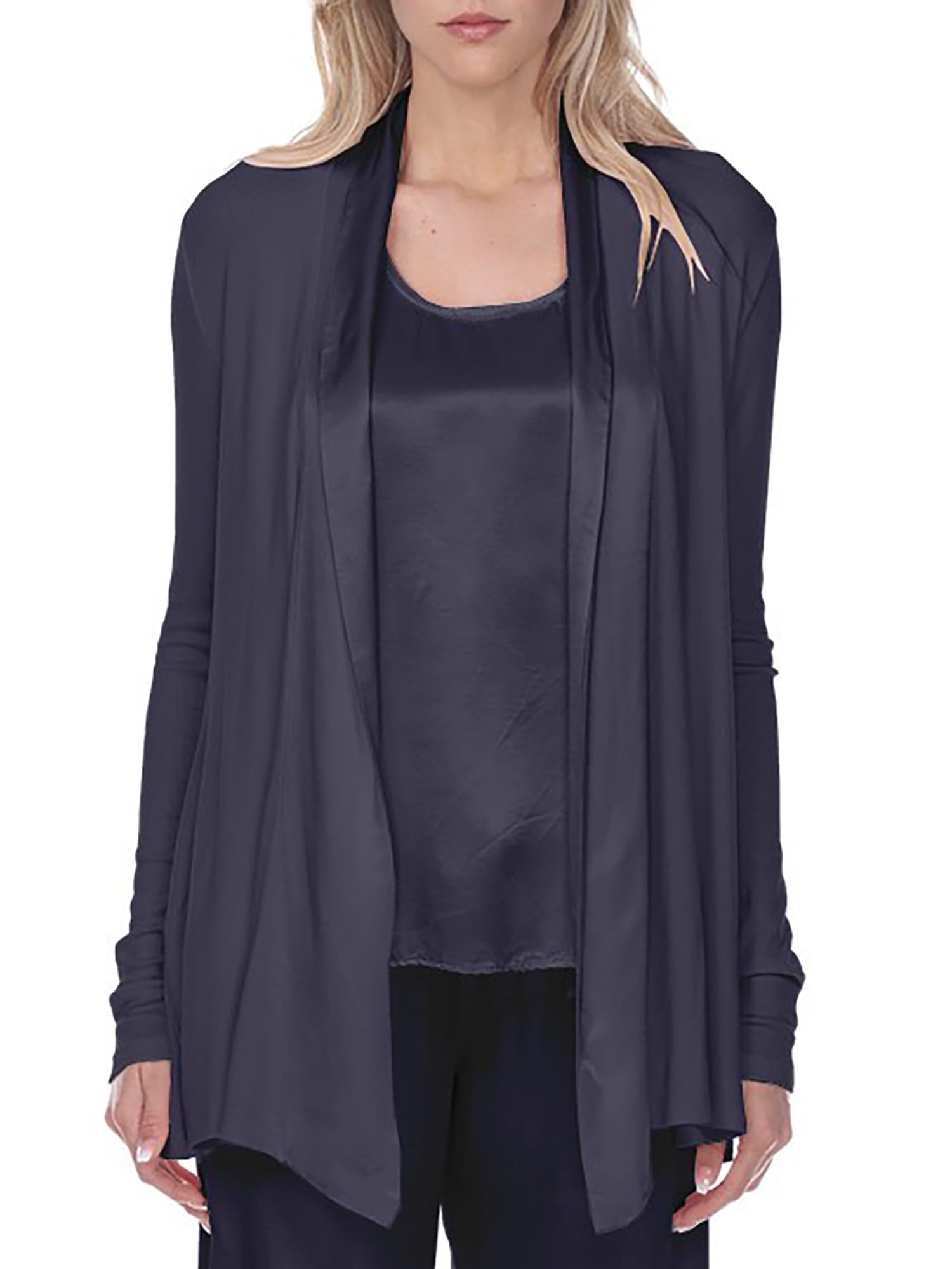 PJ Harlow Womens Shelby Knit Lounge Cardigan Wrap StylePJJ01