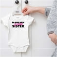 thumbnail image 5 of Sis Announcement Little Sister Bodysuit Jumper Girls Infant Baby Brisco Brands 24M, 5 of 6