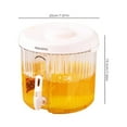 thumbnail image 4 of OUSITAID Cold Bubble Juice Bucket High Temperature Resistant Cooling Kettle For Refrigerator Cold Water Bucket With Tap, 4 of 6