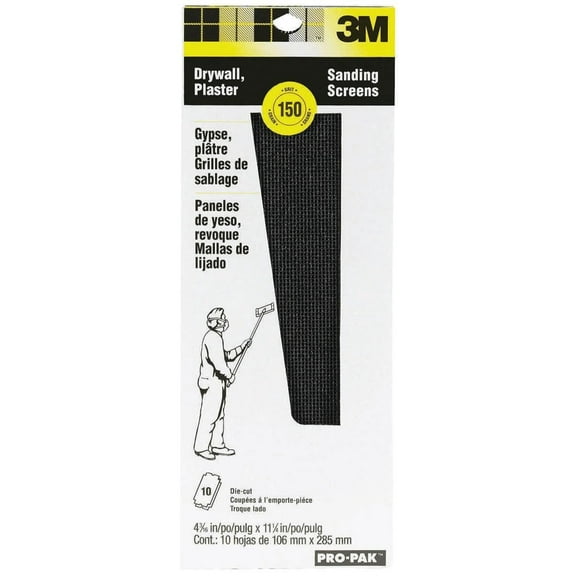 3M PRO-PAK Drywall Sanding Screens, 99437, 00051144994373 10/Each