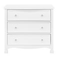 thumbnail image 2 of DaVinci Kalani 3 Drawer Dresser in White Finish, 2 of 9