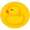 thumbnail image 1 of Cuenco de silicona para bebés con ventosa, mantel individual antideslizante para niños, apto para tronas, sin BPA, apto para lavavajillas y microondas, para alimentación de viaje de niños pequeños Xemadio LL-2170, 1 of 7